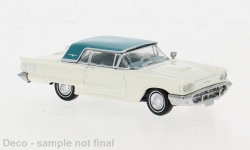 Brekina 18200 - H0 - Ford Thunderbird, geschlossen - weiß/blau